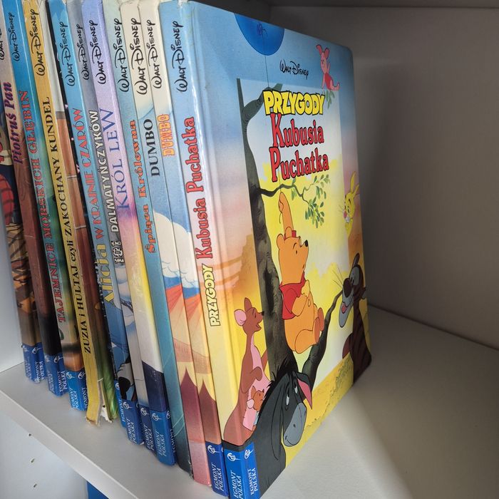 Disney Egmont książki dla dzieci z lat 90tych
