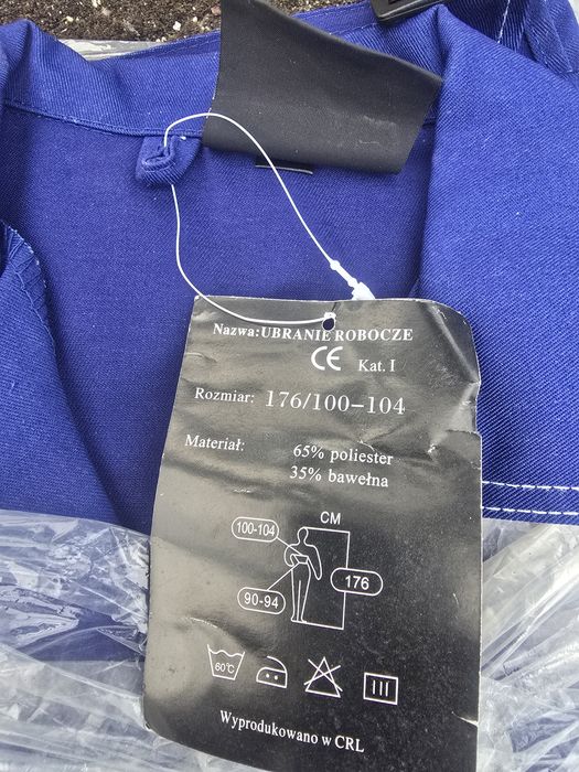 Ubranie robocze" nowe"