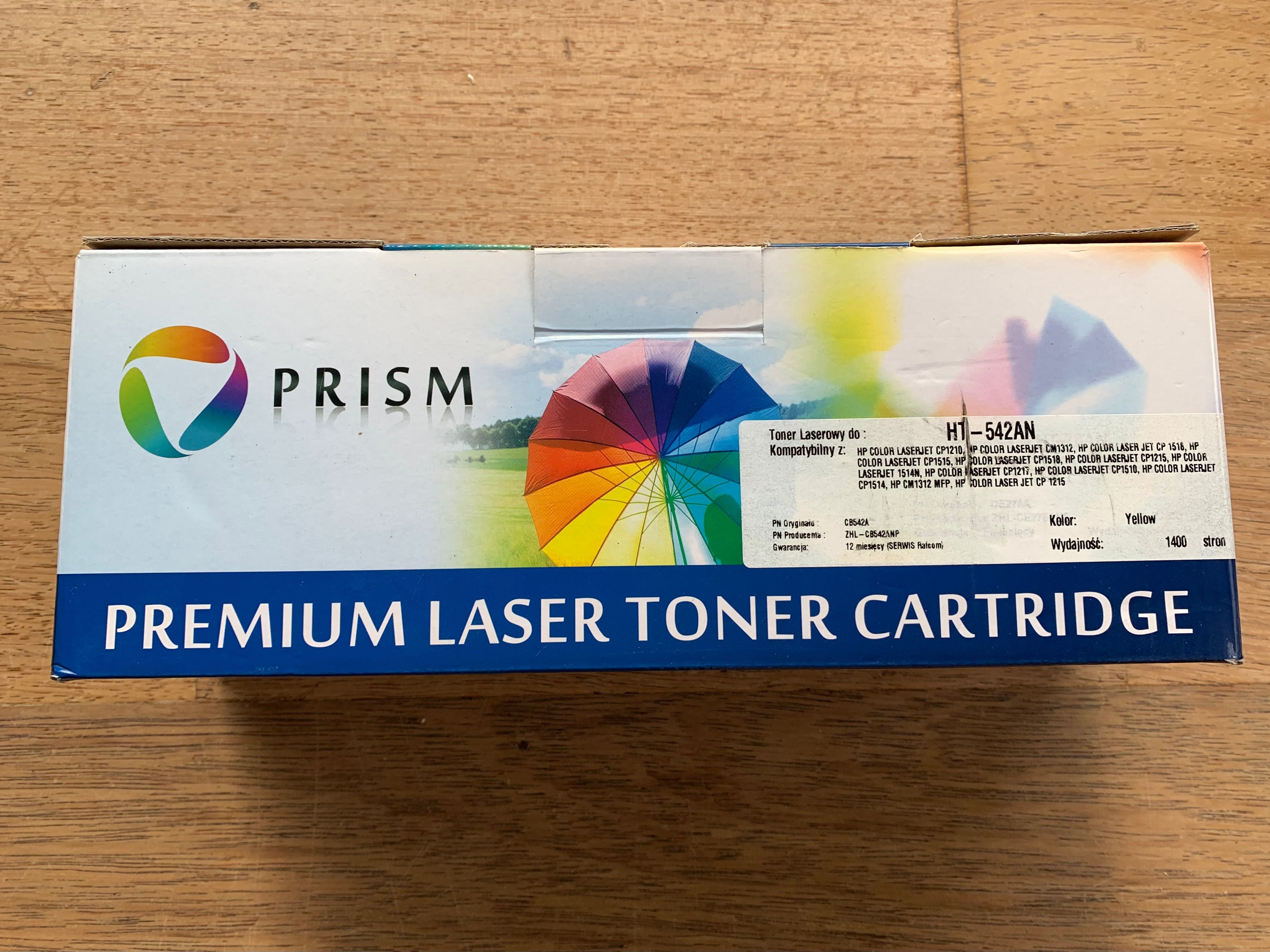 Toner laserowy HT- 542AN Yellow NOWY