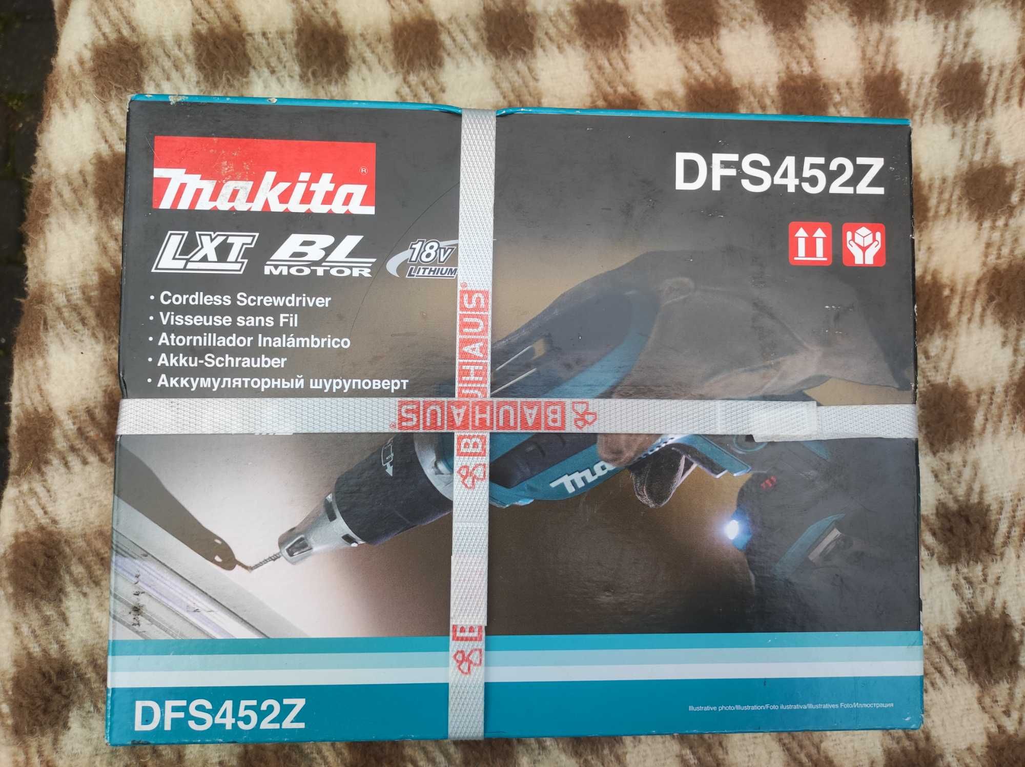 Makita Wkrętarka Do Płyt G/k 18v Dfs452z