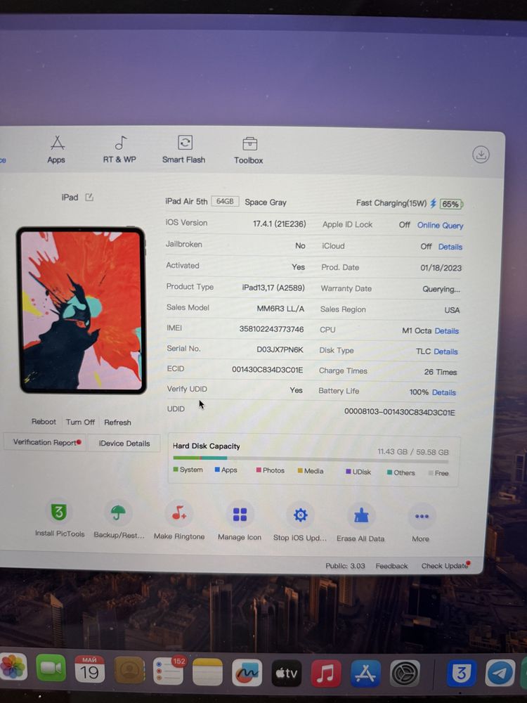 iPad Air 5 64 Gb LTE