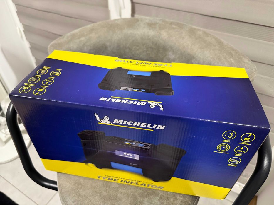 NOWY! Kompresor MICHELIN Superfast - sprężarka do pompowania opon 230V