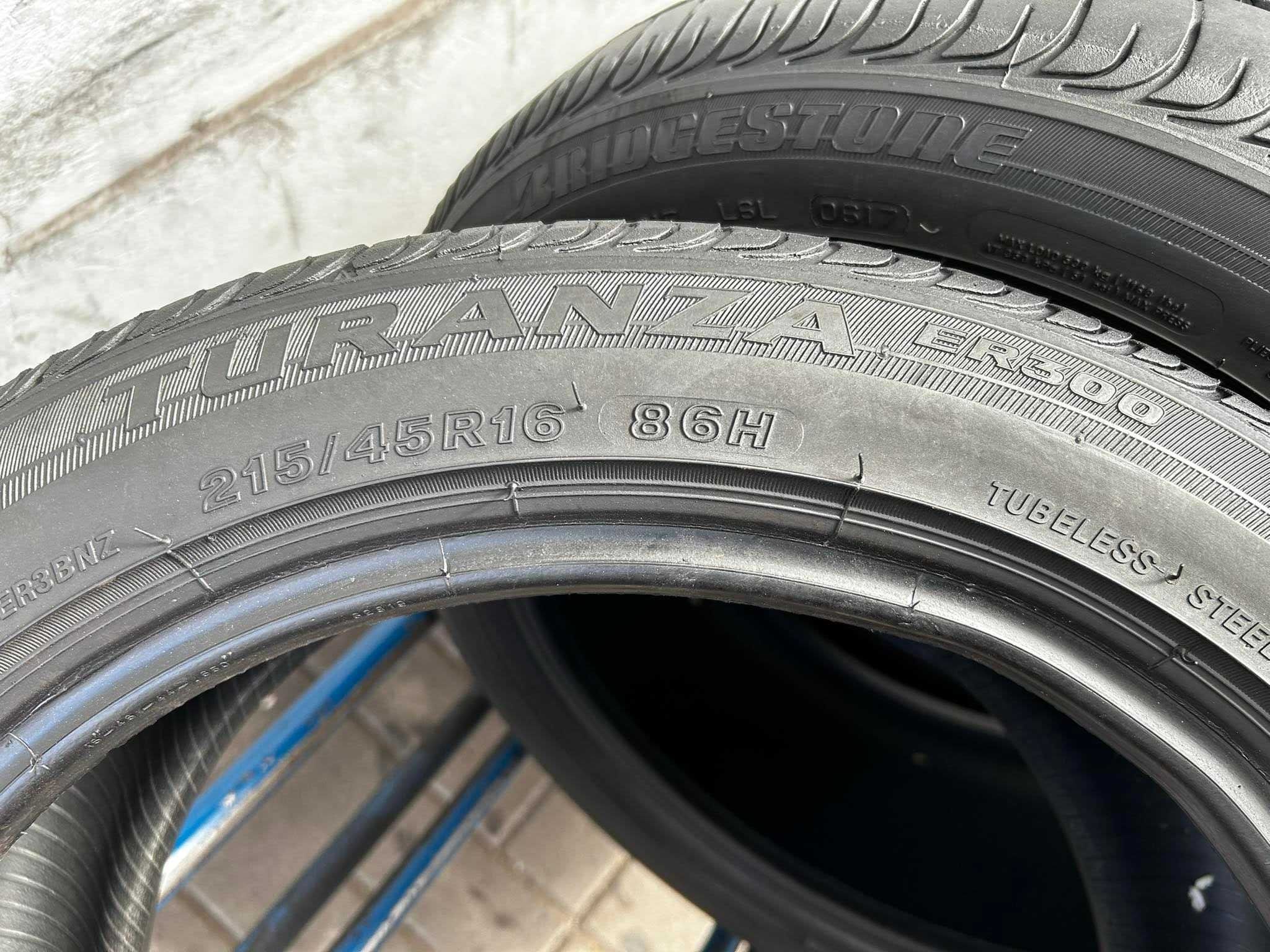 opony 215/45r16 BRIDGESTONE  2017