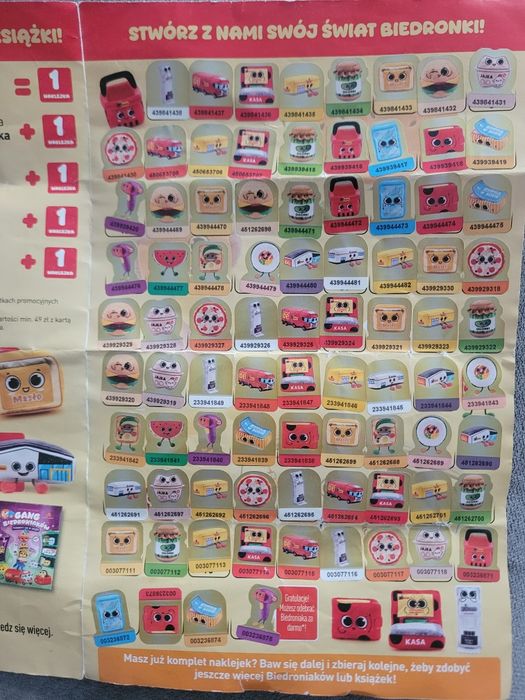 Gang Biedroniaków Naklejki Biedronka