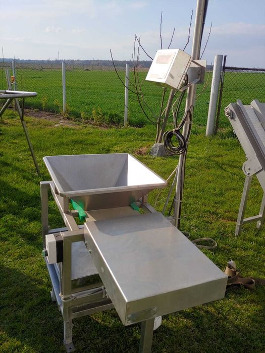 podajnik drobiu z wagą pakowarka paczkarka wagodzielarka DROMASZ PT-1