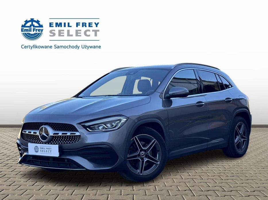Mercedes-Benz GLA 180 AMG Line, Ambiente, Alcantara, Bezwypadkowy, Polski salon FV-marża