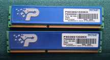 Patriot PSD38G1333KH ddr3 1333mhz 2x8GB zestaw