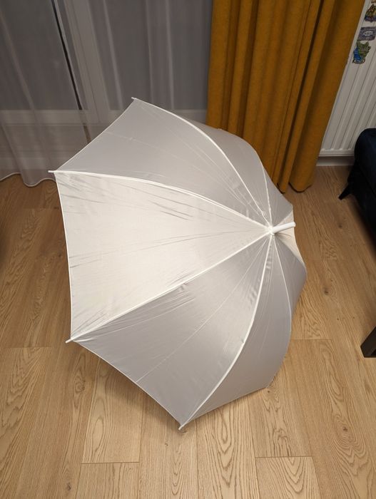 Dwie parasolki ślub/wesele/sesja/komunia NIEUŻYWANE