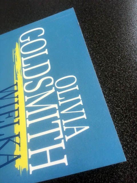 “Wielka mistyfikacja”, Olivia Goldsmith