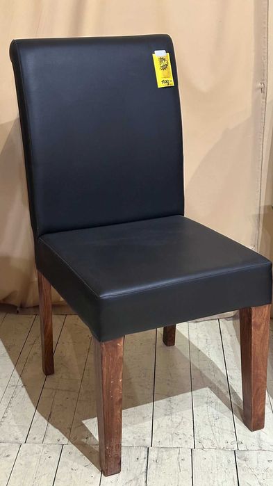 Krzesło miękkie skórzane