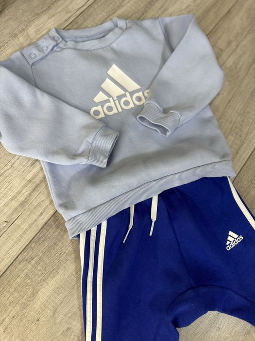 Спортивний костюм Адідас для хлопчика 80 розмір на флісі