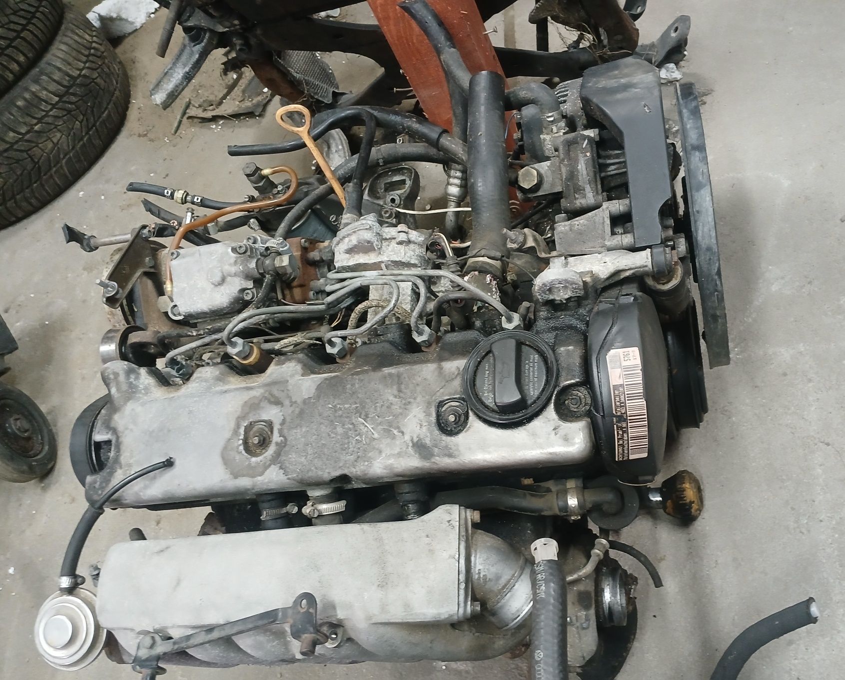 Silnik 2.5tdi audi a6 c4 vw t4 lt kompletny super stan!