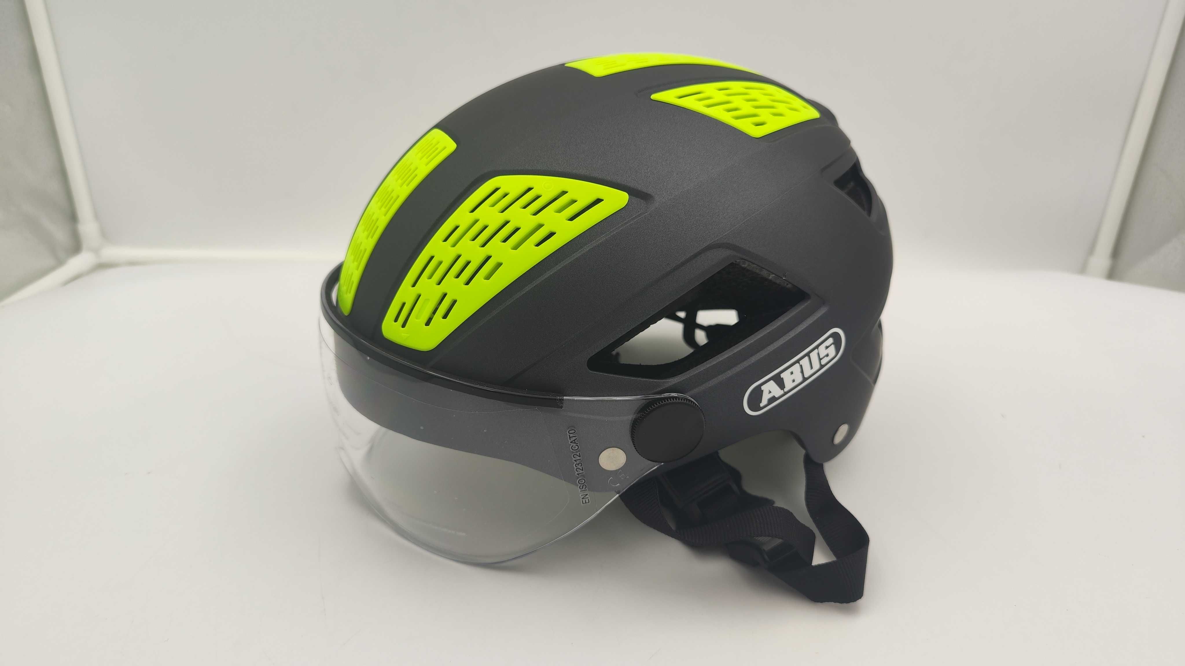 Kask rowerowy Abus Hyban 2.0 Ace titan r. M 52-58cm (X18)