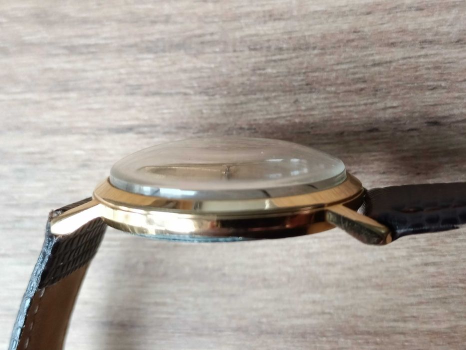 Zegarek męski Wostok 18 kamieni złocony