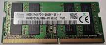 Kość RAM do laptopa DDR4 16GB Hynix HMA82GS6JJR8N-VK 2666 MHz