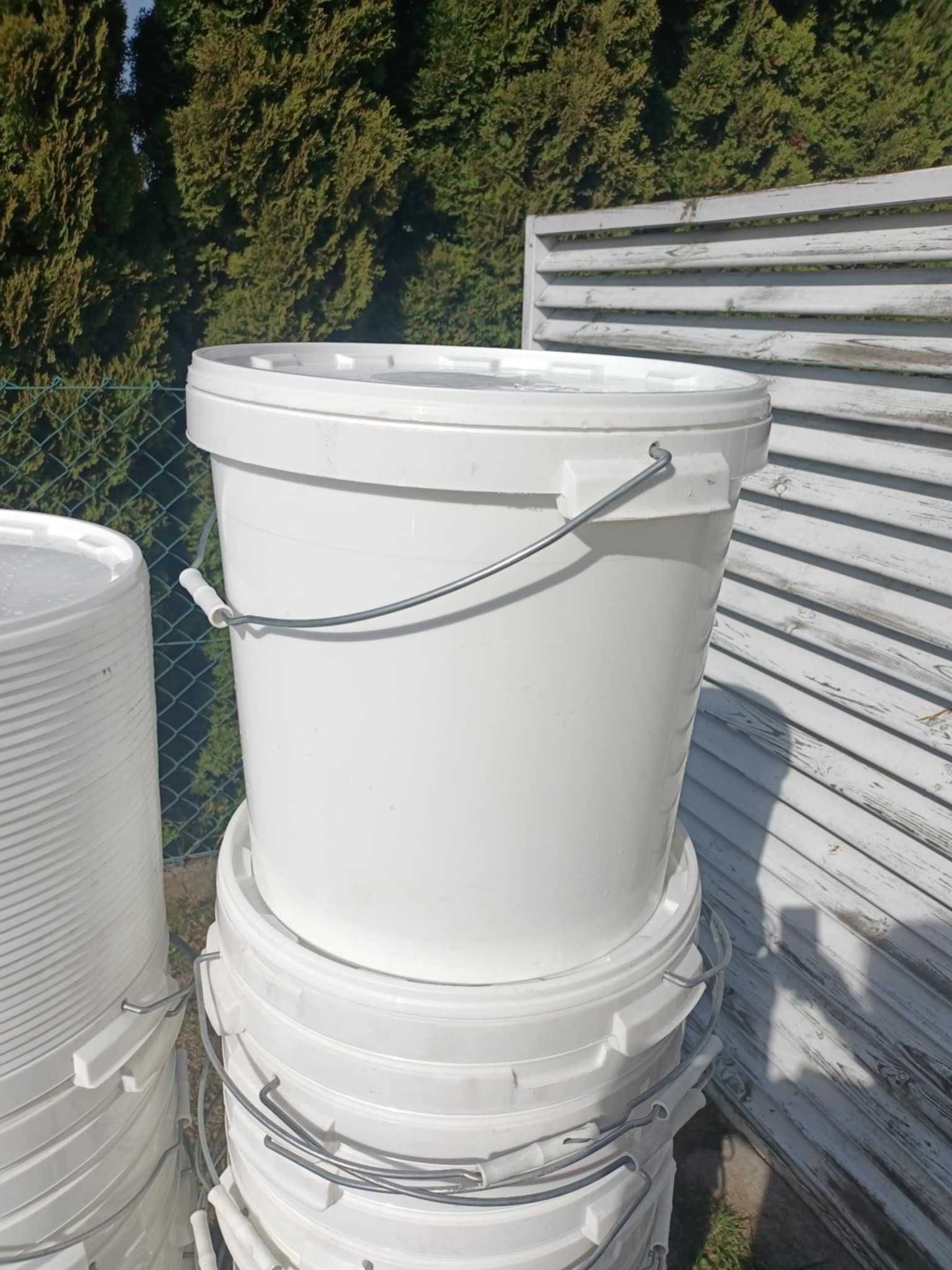 6 szt wiaderko z pokrywką 29l