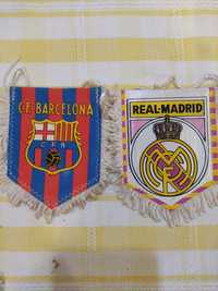 Galhardetes Barcelona Real Madrid