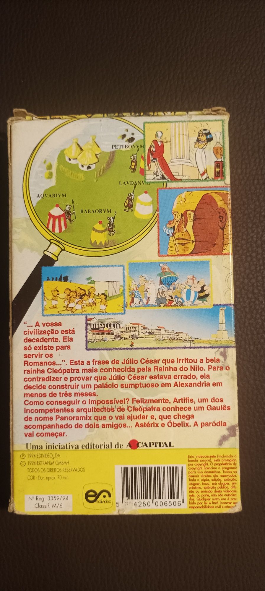 Astérix e Cleópatra VHS