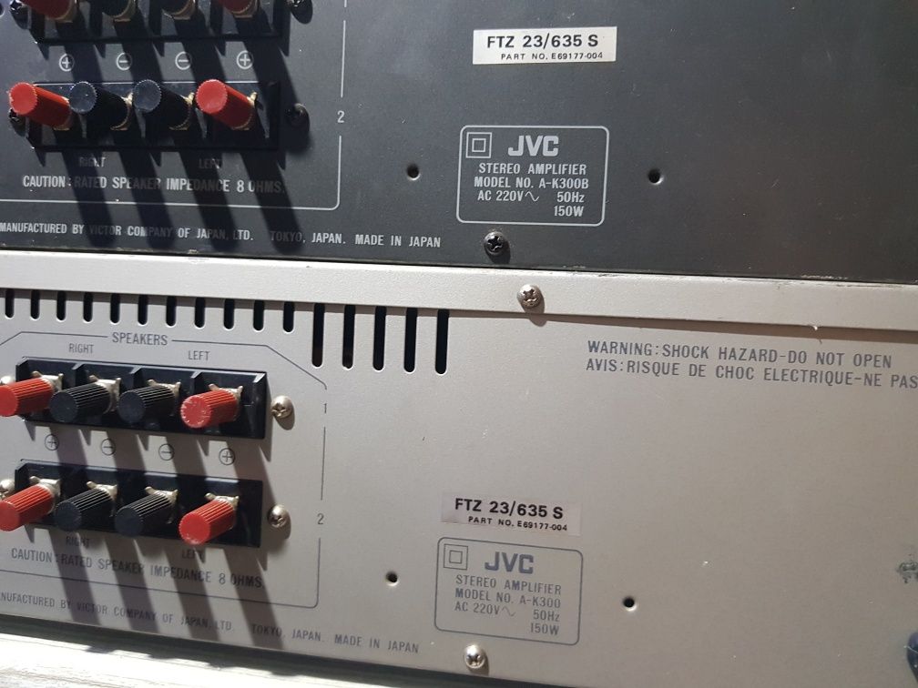 Стерео усилитель/підсилювач JVC AK300 8 Ом: 2x55 Вт б/у з Німеччини+1ч