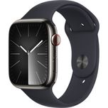 Apple Watch Series 9 GPS Cellular 45mm Graphite S.Steel Midnight Sport