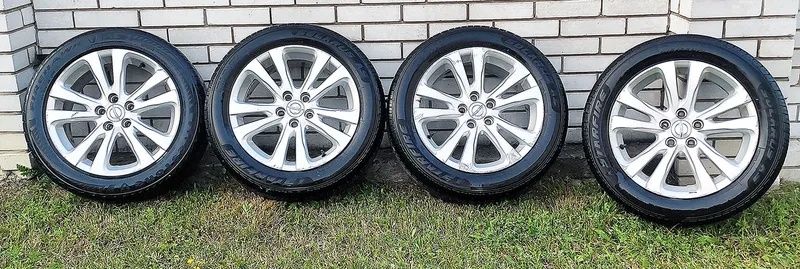 Диски R17 Chrysler 200 в сборе с резиной 215/55 r17 (5-6мм) да