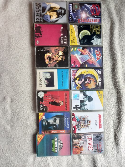 Kaseta magnetofonowa-muzyka polska