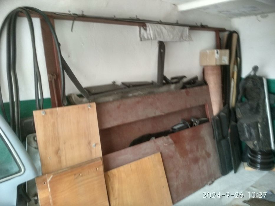 Ворота гаражні Миколаївського завода  з пройомною рамкою .