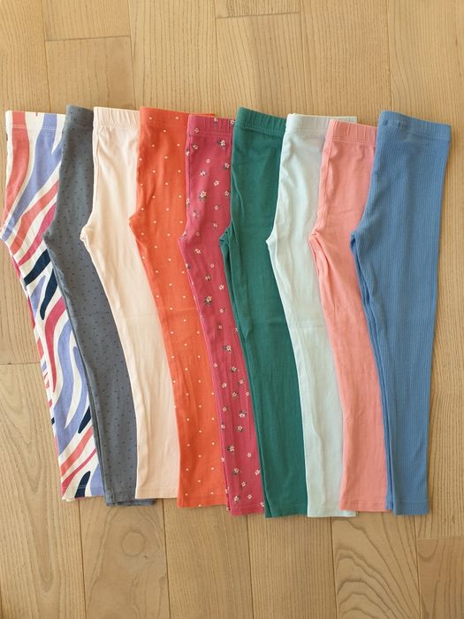 Zestaw legginsów sinsay, little kids, smyk, lupilu, r. 116