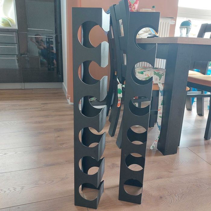 Stojaki na wino x 2, półka wiszaca jak nowe