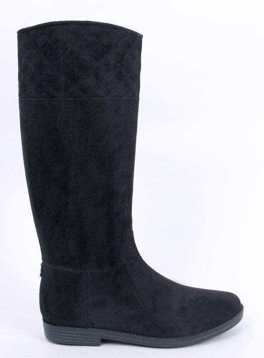 Kalosze Damskie Oficerki Rain Black