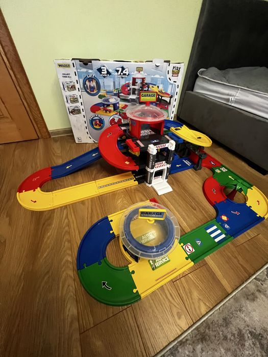 Трек/ гараж Wader Ідеал! Mega Гараж 7,4 м дорога