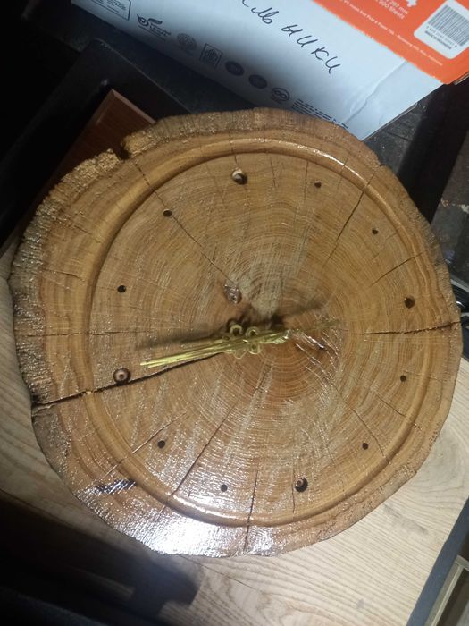 Годинники світильники менажниці з дерева в подарунок