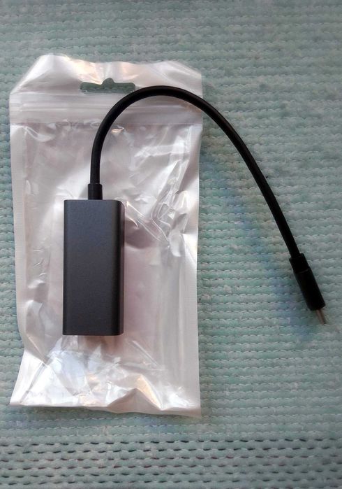 Сетевая карта переходник адаптер Type C LAN RJ45 USB 3.0 МЕТАЛЛ 1000 M