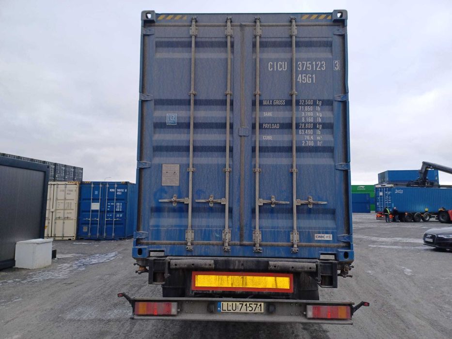 Kontener morski magazynowy 40 HC, 2022! Podwyższany, tani transport