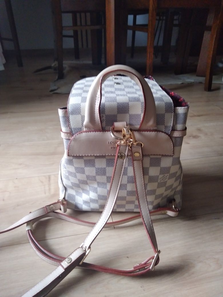 Plecak - wzór Louis Vuitton, nowy.