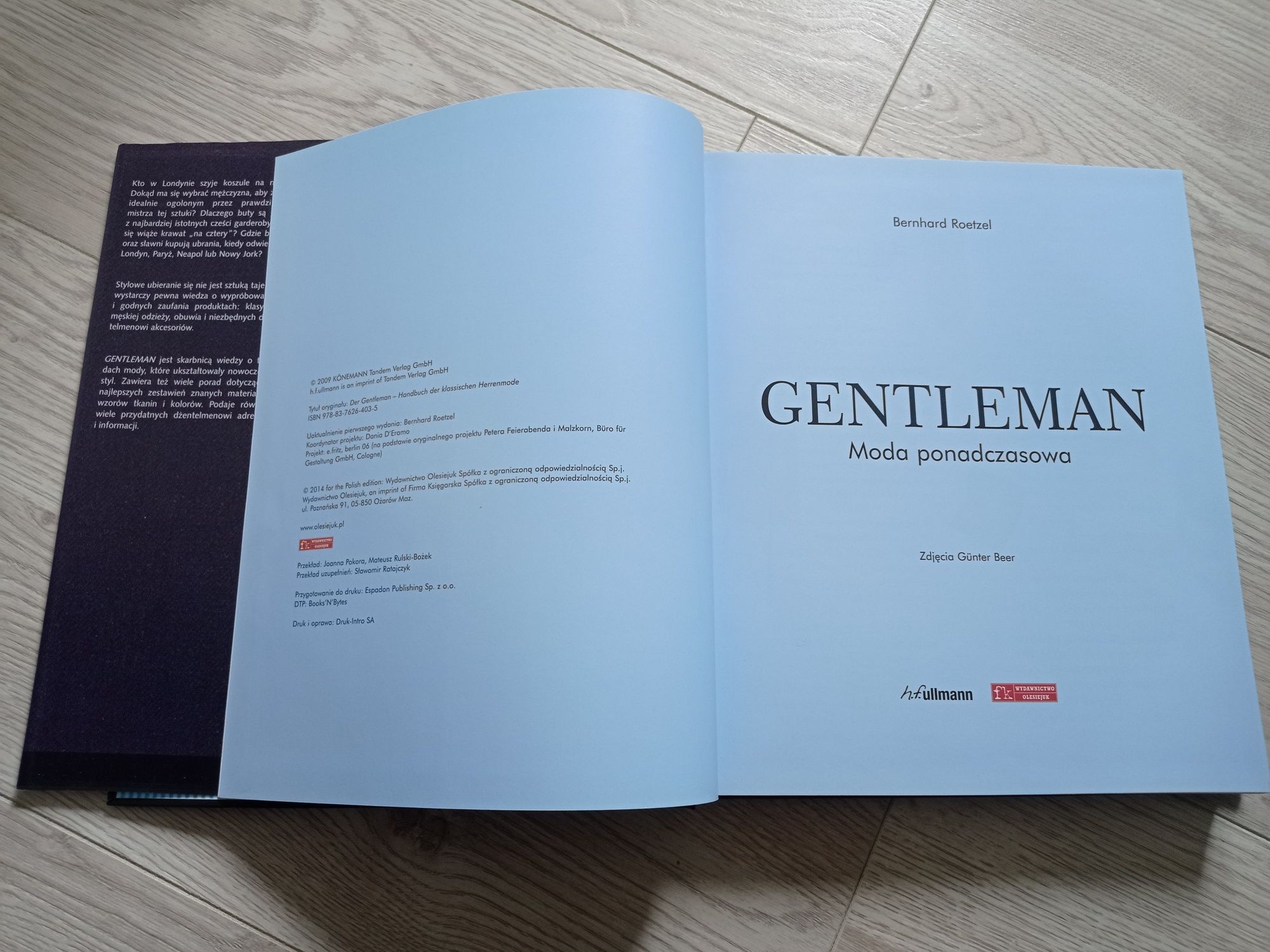 Książka Gentleman Bernhard Roetzel