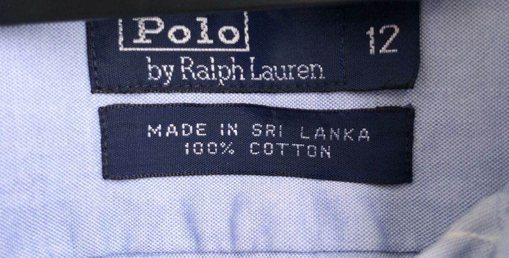 Camisa Ralph Lauren criança