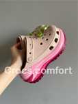 Crocs Mega Crosh Matte quartz Крокси платформа жіночі
