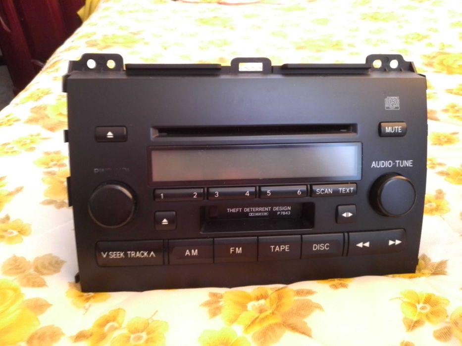 автомагнитола тойота штатная