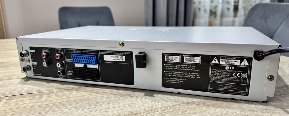 LG V8805 #Magnetowid VHS DVD #Combo #6HD #Hi-Fi Stereo #2x Euro