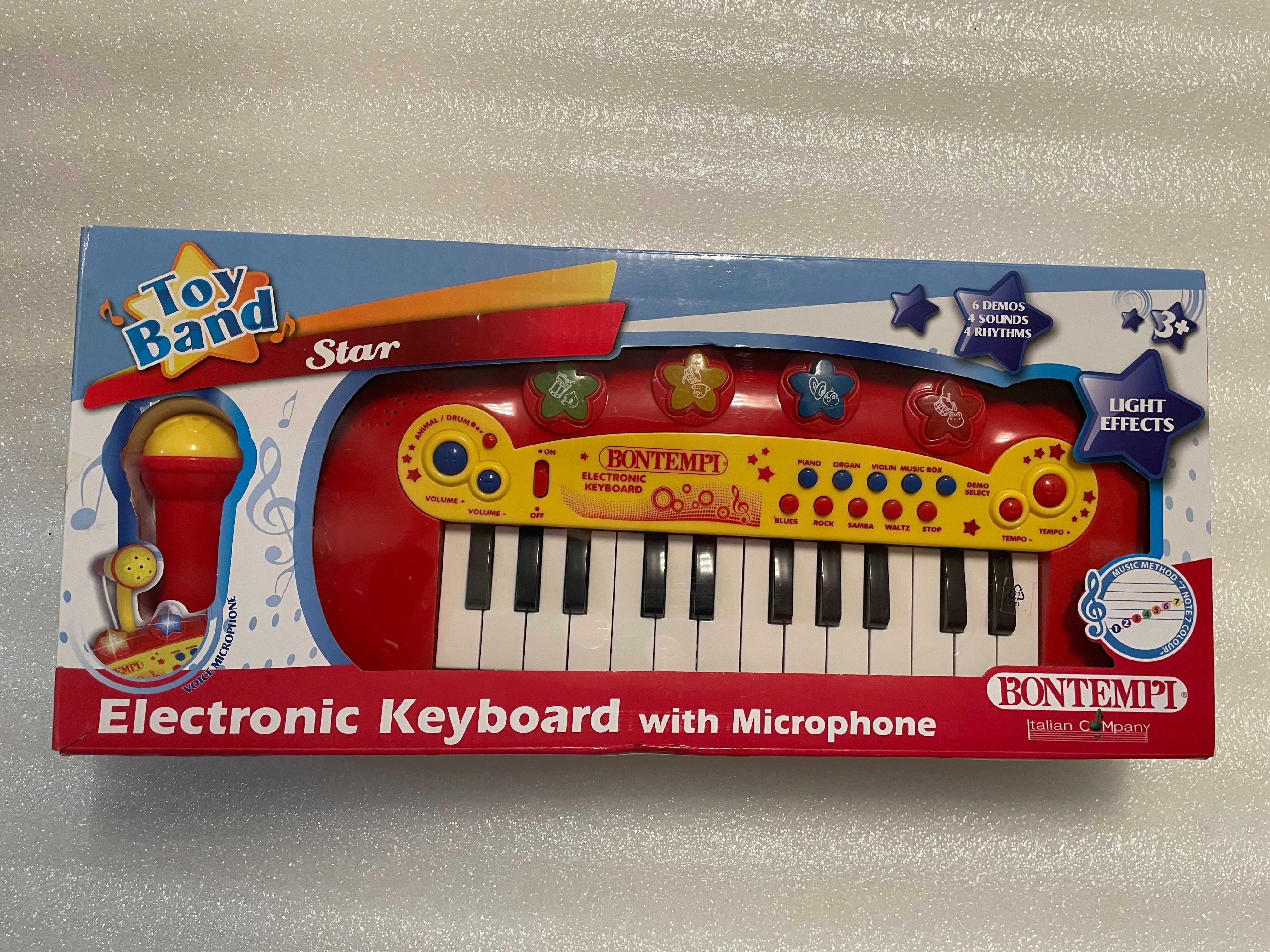 Keyboard Organki Elektroniczne z Mikrofonem 24 Klawisze