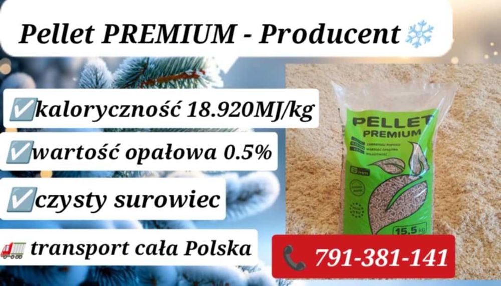 Pellet PREMIUM buk-sosna