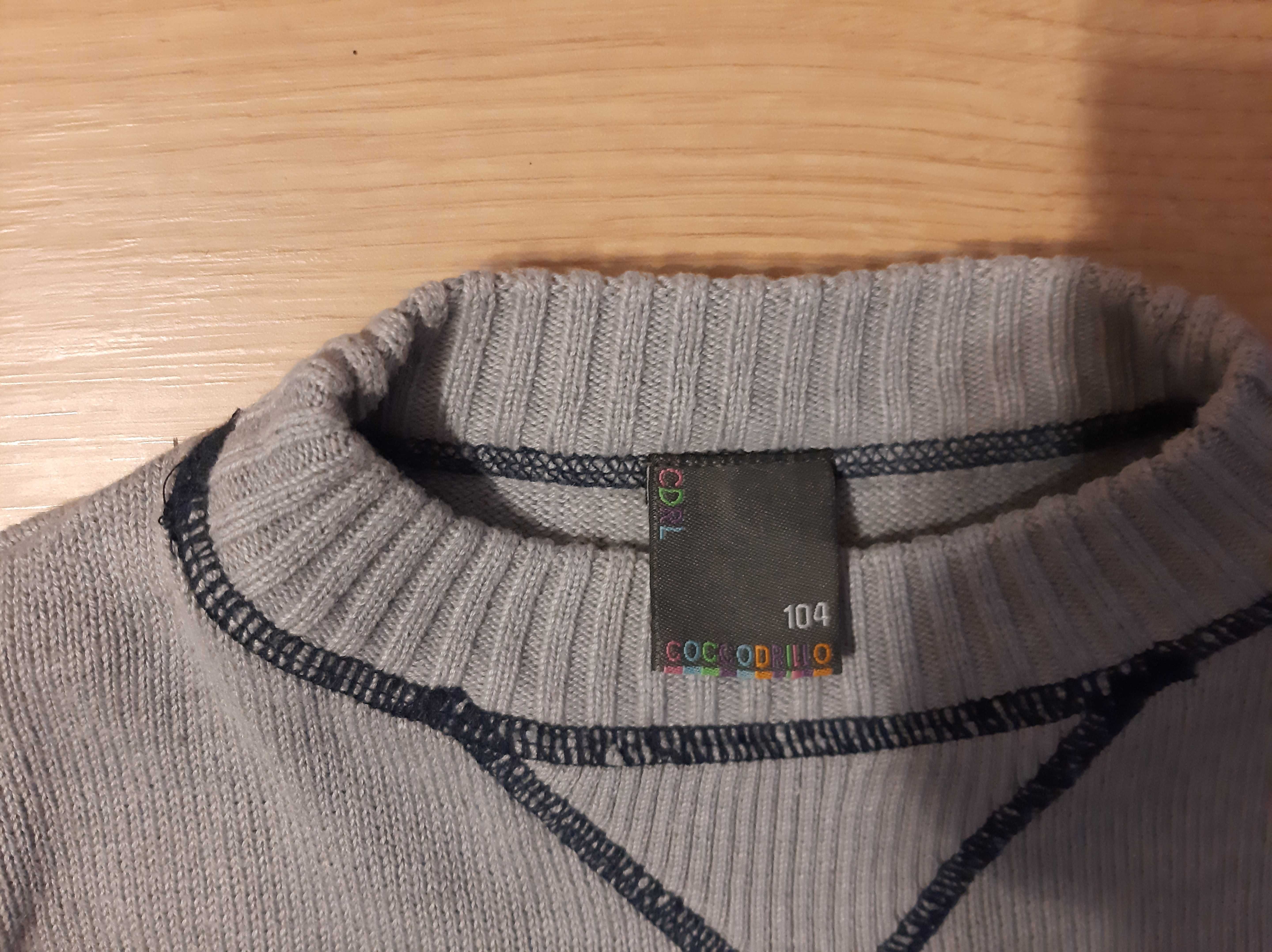 Sweter chłopięcy rozm 104