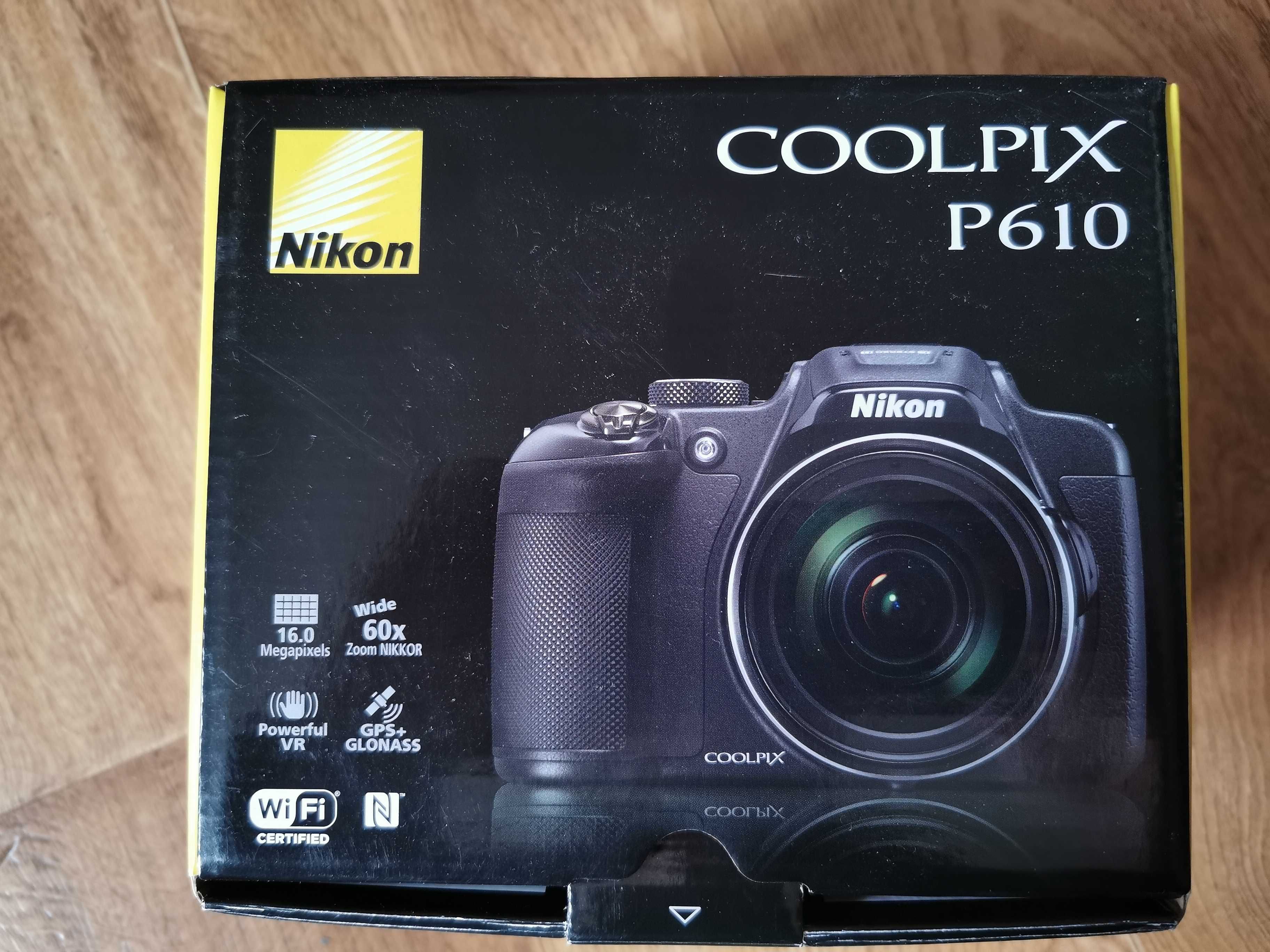 Aparat Nikon coolpix p610