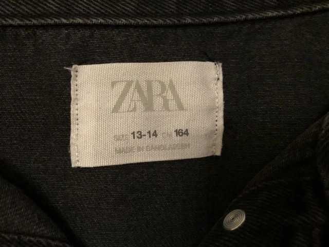 Kurtka dziewczęca jeansowa Zara