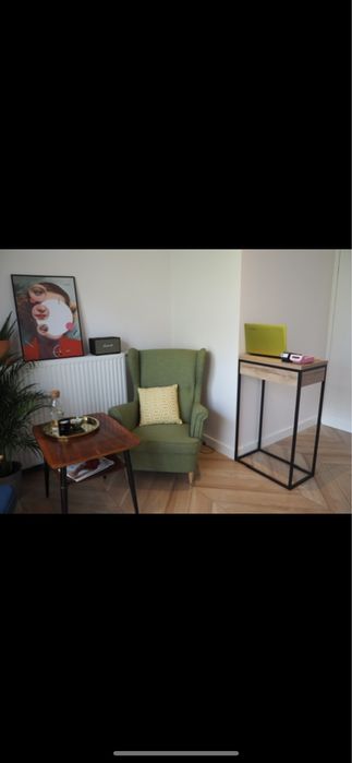 Konsola drewniana z szufladą