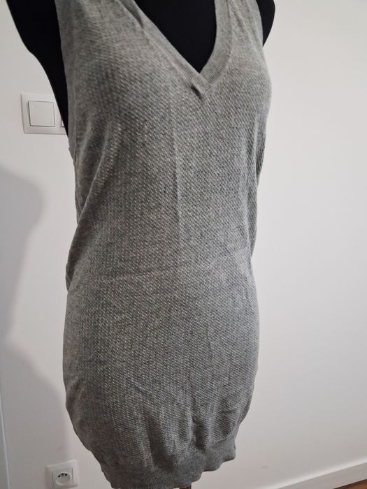 Allsaints szara tunika damska M