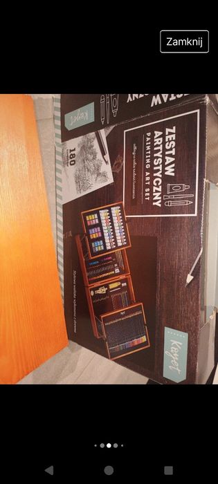 Zestaw artystyczny Kayet 180 elementów