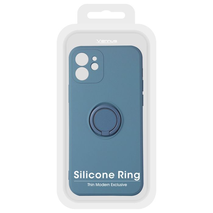 Vennus Silicone Ring Do Xiaomi Redmi 10 Niebieski