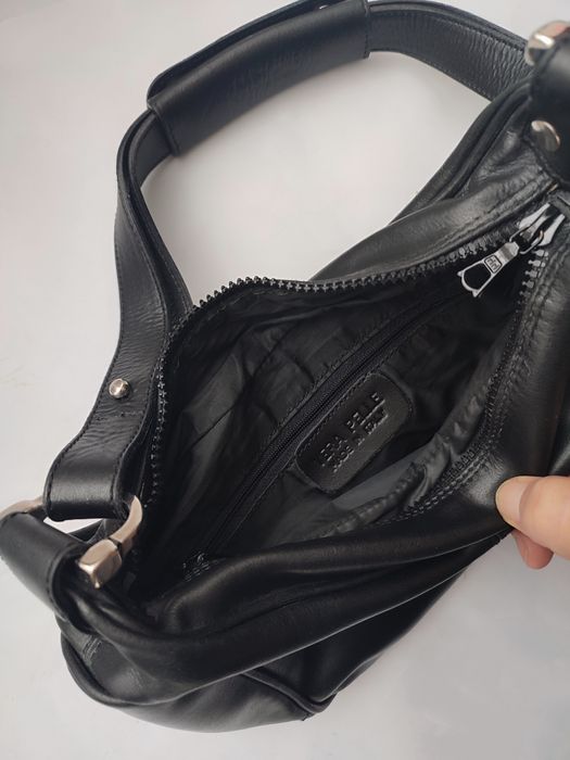 Стильна шкіряна сумка на плече, крос-боді Vera Pelle, made in Ital